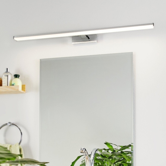 Applique per specchio da bagno 14w 4000k cromato pandella eglo
