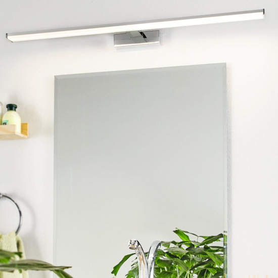 Applique per specchio da bagno 14w 4000k cromato pandella eglo