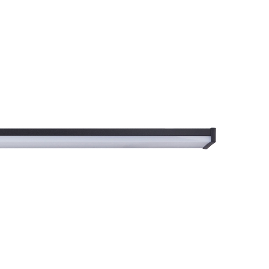 Eglo pandella applique da bagni nera per specchio led 14w 4000k