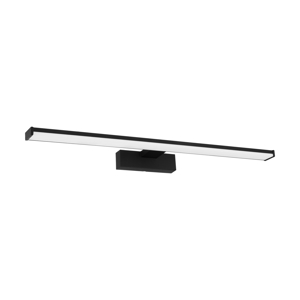 Eglo pandella applique nero per specchio da bagno led 11w 4000k
