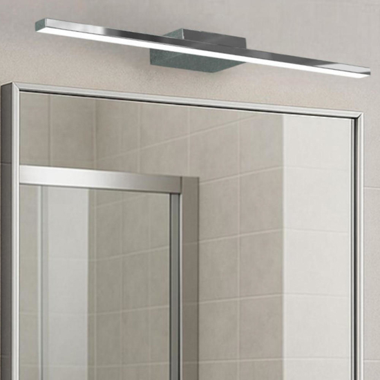 Applique per specchio da bagno cromo 6w 3000k