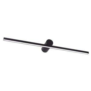 Applique per specchio bagni nero led 15w 3000k fp