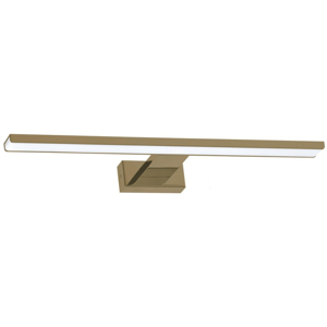 Applique per bagno da sopra specchio 4000k 14w oro fp