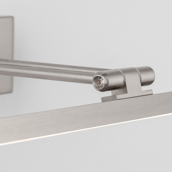 Applique per specchio da bagno led 12w 3000k nickel