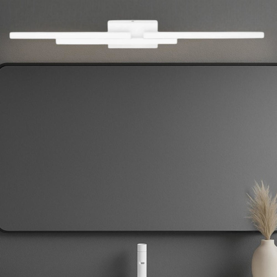 Applique per specchio da bagno moderno bianco 3000k 31w