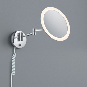 Applique per bagno con specchio led 3w touch orientabile ip44