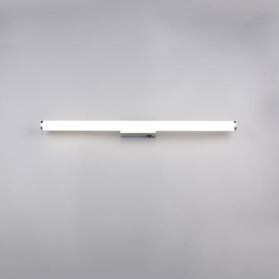 Applique specchio bagno 80cm cromo led 8w 4000k