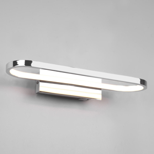Applique da bagno cromo moderna led 17w 3000k
