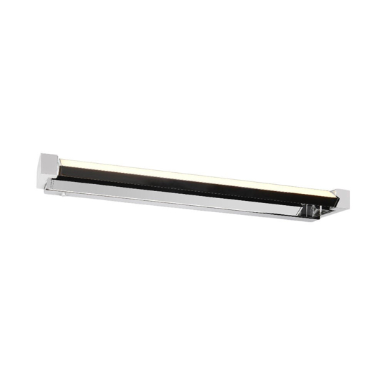 Applique cromo per bagno orientabile led 15w 3000k 4000k dimmerabile