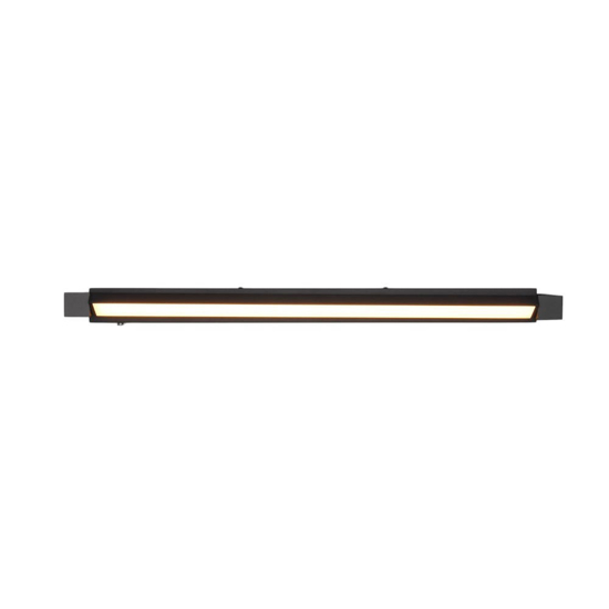 Applique da bagno nera led 15w 3000k 4000k dimmerbaile luce orientabile