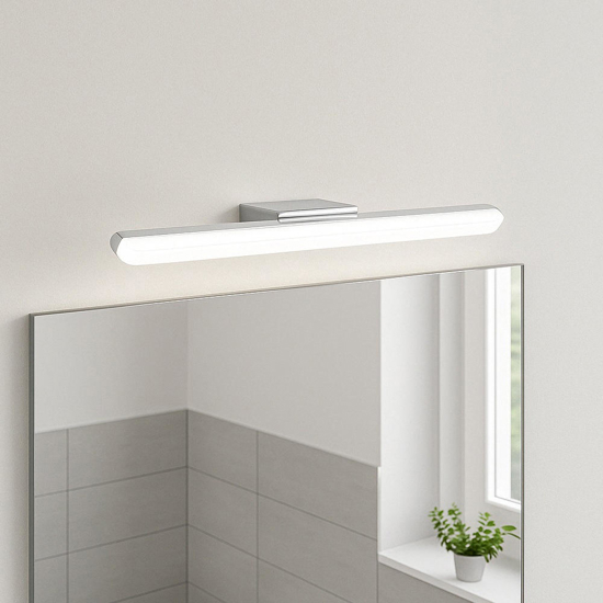 Bold applique per specchio bagno cromo moderno led 14w 3000k perenz