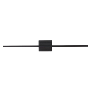 Applique 90 cm per specchio da bagno nero