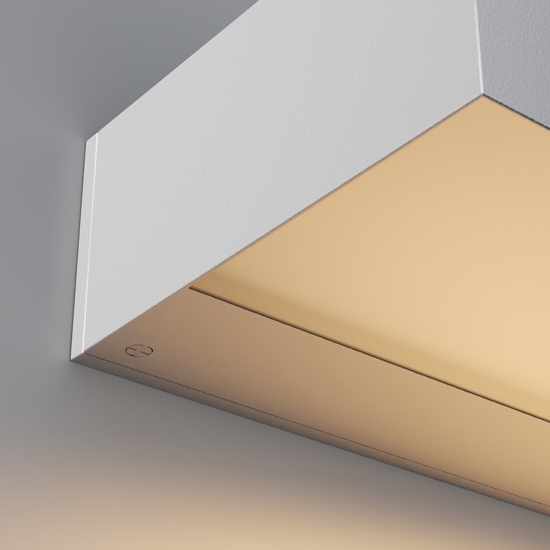Maytoni lot applique da esterno led 3000k ip65 bianco moderno