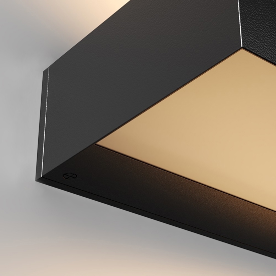 Maytoni lot applique da esterno led 3000k biemissione ip65