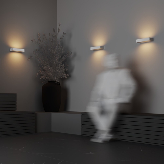 Maytoni lot applique da esterno led 3000k ip65 design minimal