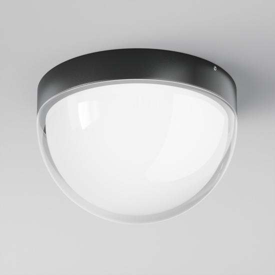 Maytoni mon plafoniera da esterno tonda led 3000k ip65