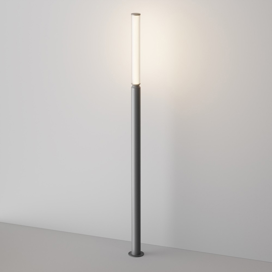 Maytoni lit lampione alto da giardino led 3000k ip65 sottile