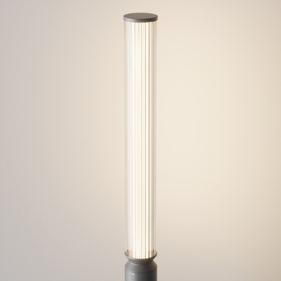Maytoni lit lampione alto da giardino led 3000k ip65 sottile