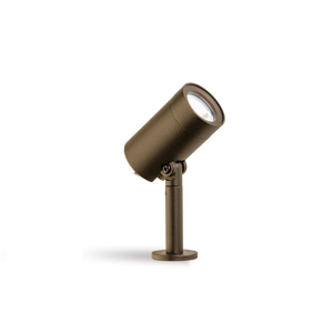 Faretto con picchetto da giaridno moderno corten led 5w 4000k ip65
