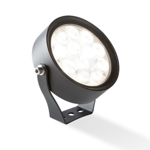 Faretto da esterno con picchetto grafite led 9w 4000k ip65