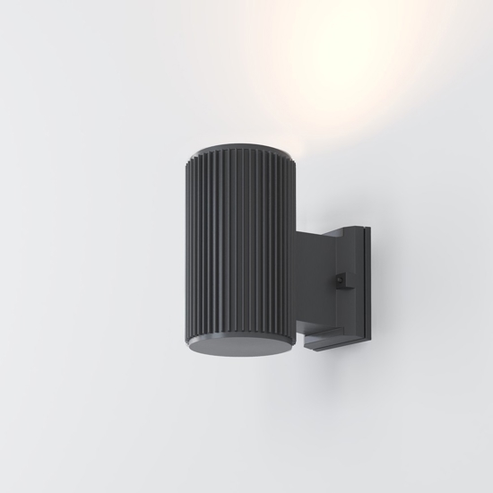 Maytoni rando applique da esterno colore grigio ip54 moderno