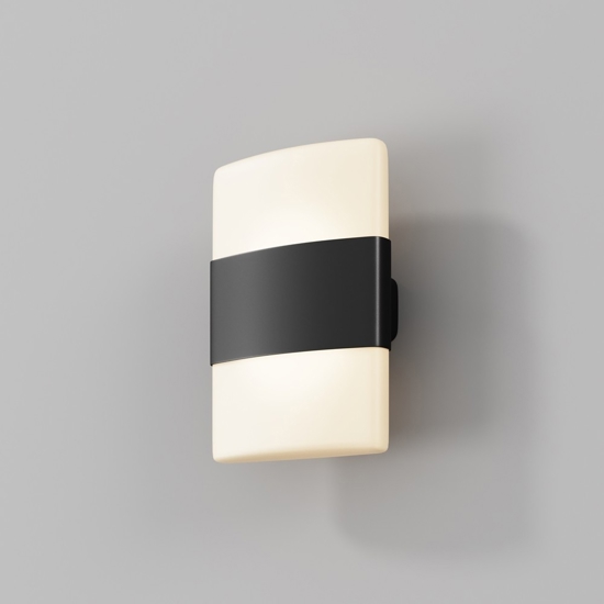 Maytoni rom applique da esterno led 12w 3000k ip54