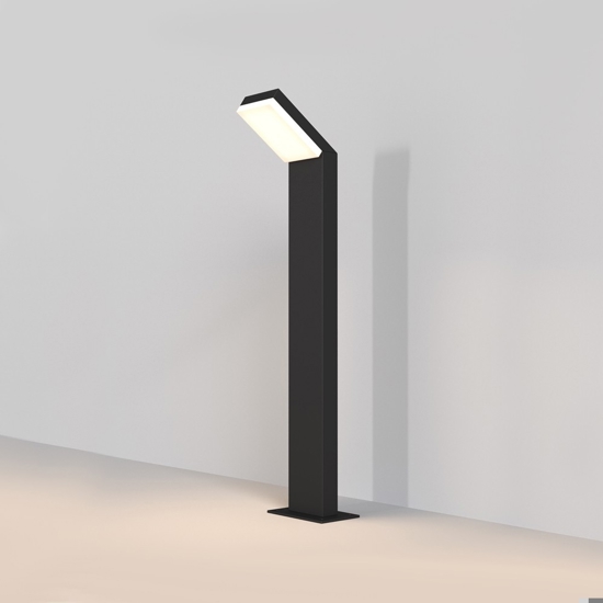 Maytoni paso lampione da giardino led 3000k rettagolare ip54