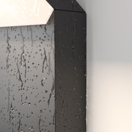 Maytoni paso lampione da giardino led 3000k rettagolare ip54