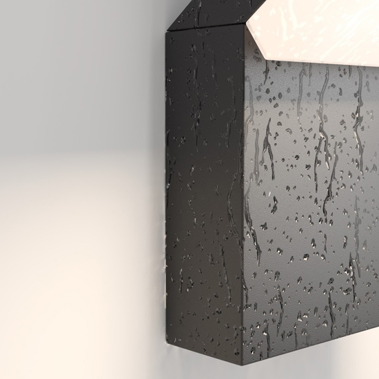 Maytoni paso applique da esterno led 3000k ip54 luce verso il basso