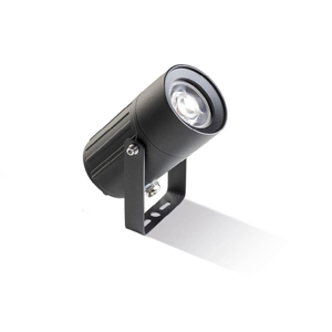 Faretto nero da esterno luce orientabile led 12w 4000k