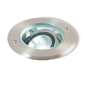 Faretto per giardino rotondo a incasso calpestabile led 6w 4000k orientabile