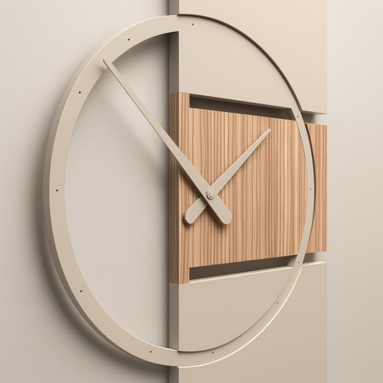 Adam orologio da parete moderno legno zingana