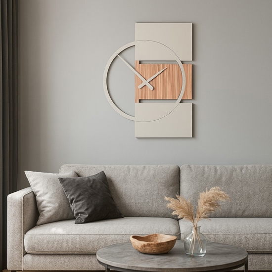 Adam orologio da parete moderno legno zingana