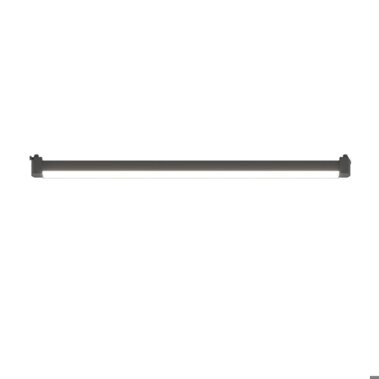 Sistema binario 100cm modulo led 28w 3000k nero oro spot orientabili