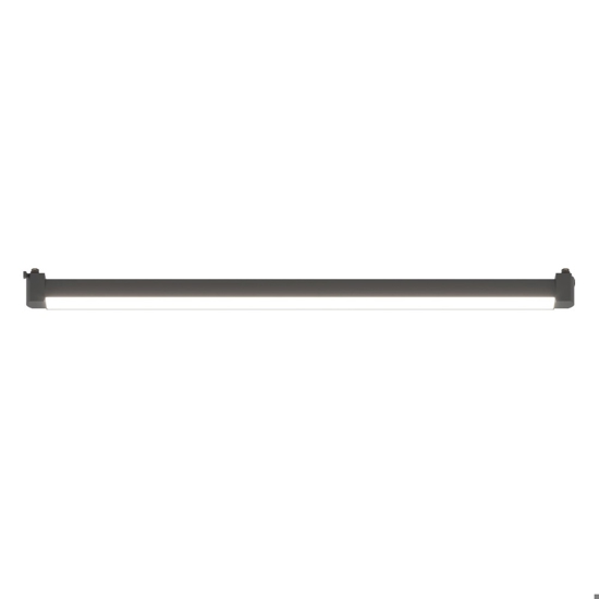 Sistema a binario 200cm nero barra led 40w 3000k con spot