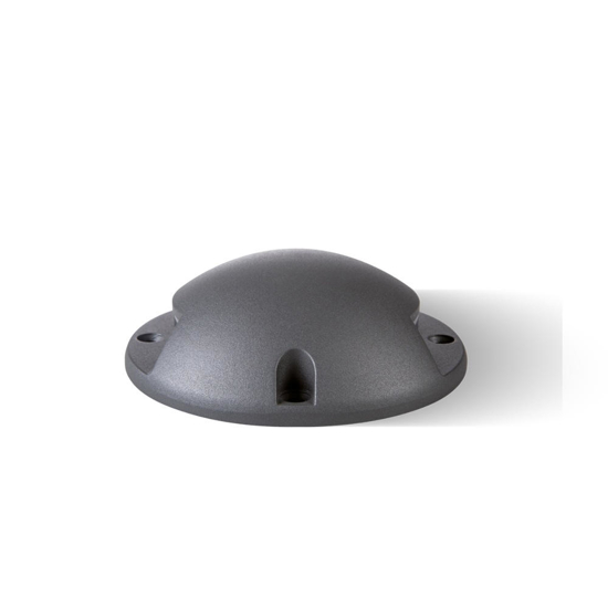 Faretto calpestabile da esterno anti corrosione led 4w 4000k rotondo grigio
