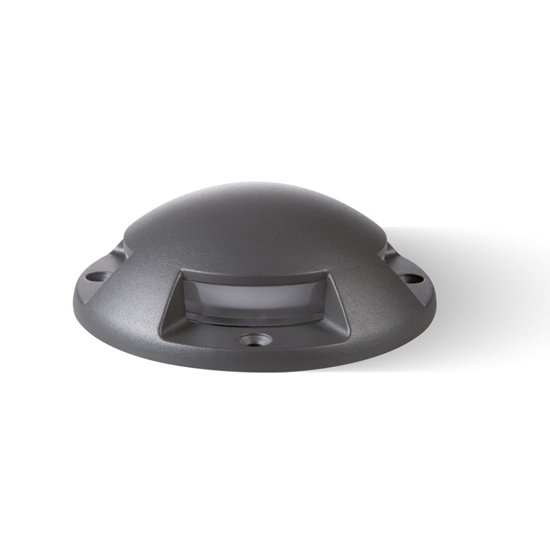 Faretto da esterno a pavimento led 10w 4000k calpestabile grafite ip65