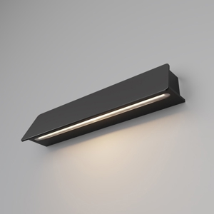 Maytoni trupp applique da esterno led 3000k ip54 nera minimal