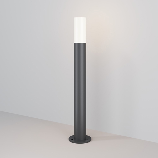 Maytoni willis lampione da giardino design minimal colore grigio ip54
