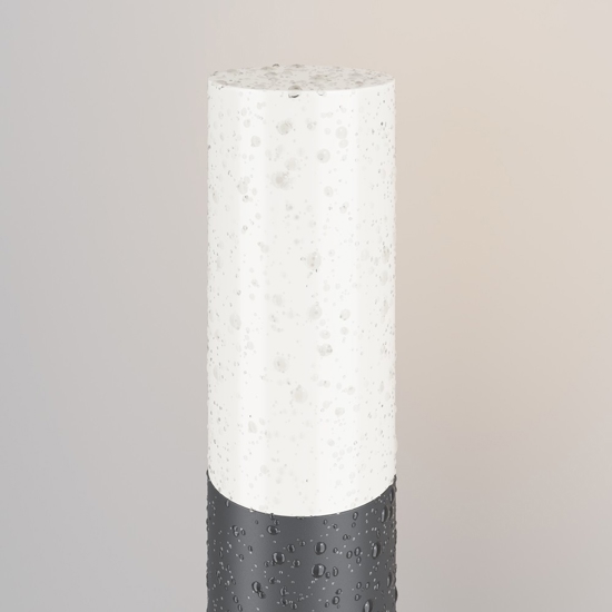 Maytoni willis lampione da giardino design minimal colore grigio ip54