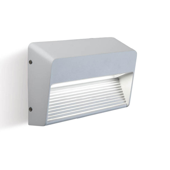 Segnapasso led rettangolare a parete led 13w 4000k per esterni