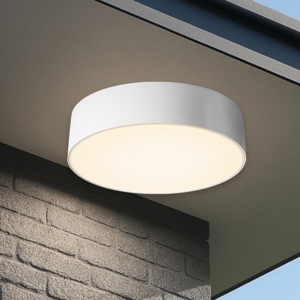 Maytoni zon ip plafoniera da esterno bianca led 3000k ip65 moderna