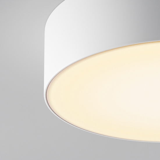 Maytoni zon ip plafoniera da esterno bianca led 3000k ip65 moderna