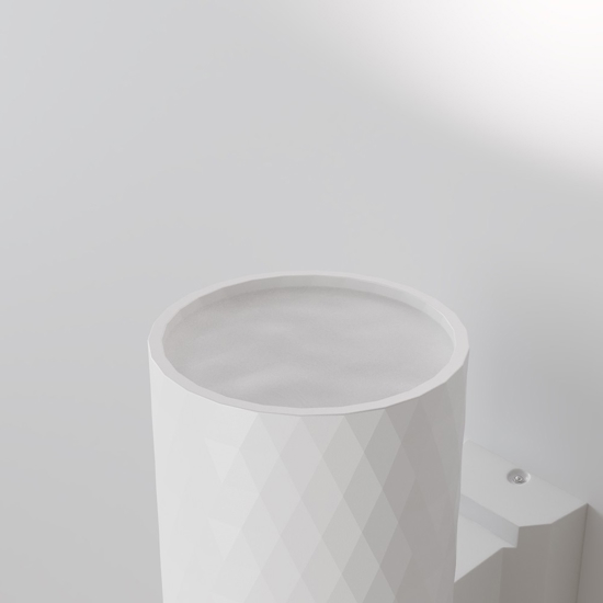 Maytoni bowery applique da esterno ip54 luce in alto