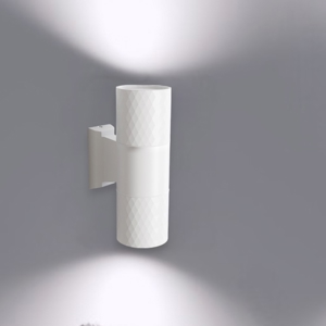 Maytoni bowery applique da esterno ip54 effetto diamantato