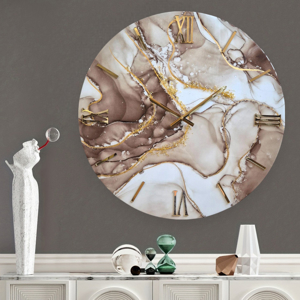 Orologio da parete rotondo 40cm moderno elegance in resina