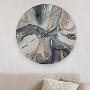 Orologio nuance 60cm da parete tondo moderno in resina