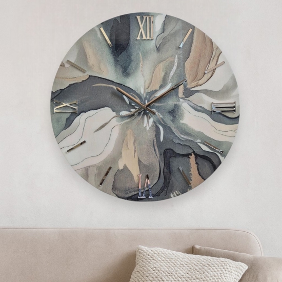 Orologio nuance 60cm da parete tondo moderno in resina