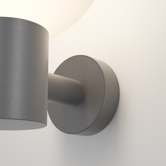 Maytoni bold applique da esterno ip54 colore grigio