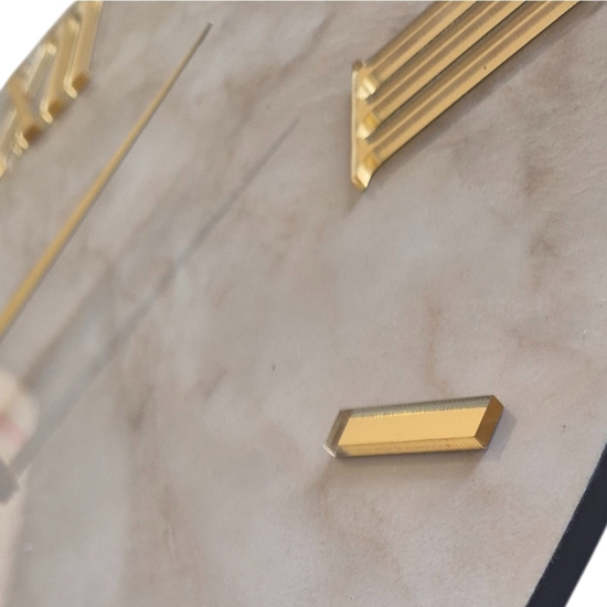 Orologio da muro 40cm reale effetto marmo moderno